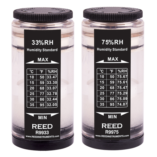 Reed Instruments R9980 Humidity Calibration Kit (33% and 75%)