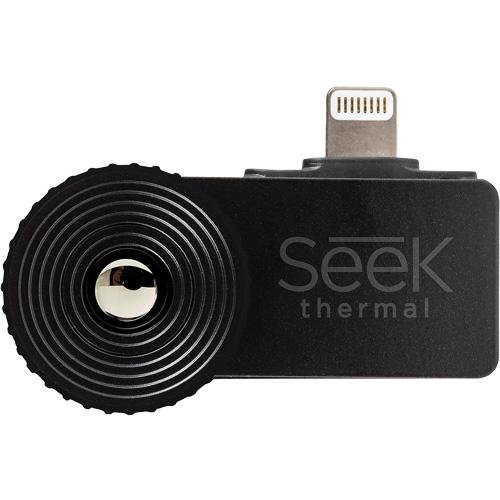 Seek Thermal LW-AAA Cam&eacute;ra thermique Compact 36° pour iOS, 206 x 156 pixels, -40,0° - 330°C (-40,0° - 626°F), 70 mK
