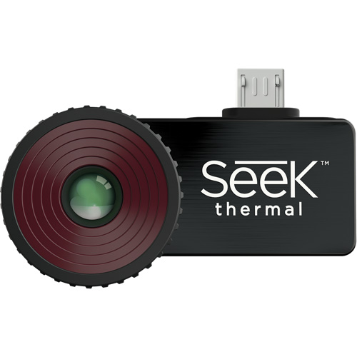 Seek Thermal UQ-AAAX Cam&eacute;ra thermique Compact Pro &agrave; cadrage rapide pour Android, 206 x 156 pixels, -40,0° - 330°C (-40,0° - 626°F), 70 mK