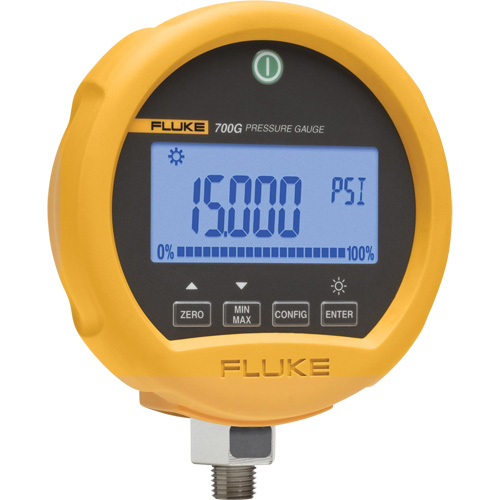 Fluke 700G31 Manom&egrave;tre de pr&eacute;cision pour essais de pression 700G 700G31,  4-1/2", 0,0 - 10000 psi, Fixation inf&eacute;rieure, Num&eacute;rique