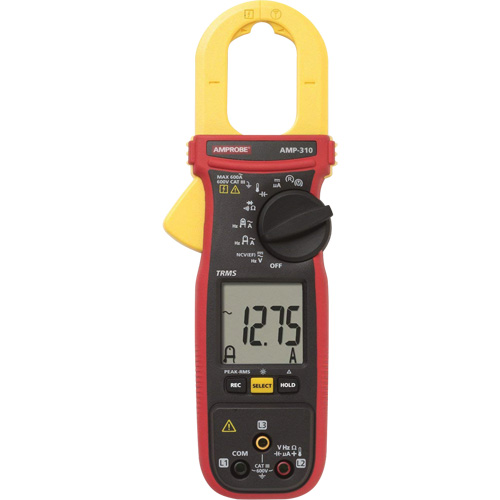 Amprobe AMP-310 AMP-310 Motor Maintenance TRMS Clamp Meter, AC/DC Voltage, AC Current
