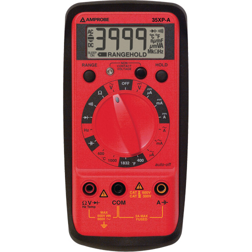 Amprobe 35XP-A 35XP-A Digital Multimeter, AC/DC Voltage, AC/DC Current