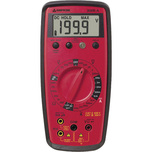 Amprobe 30XR-A Multim&egrave;tre num&eacute;rique 30XR-A, Tension c.a./c.c., Courant c.a./c.c.