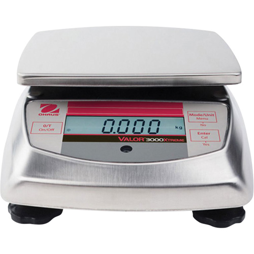 Ohaus 83998134 Balance portable et lavable V31XW301 Valor 3000 Xtreme, Capacit&eacute; 0,66 lb, Graduations 0,0005 lb