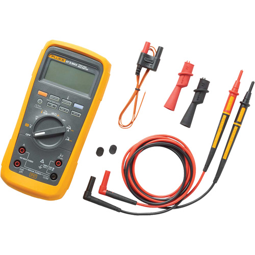 Fluke 87V-MAX 87V-MAX True-RMS Digital Multimeter, AC/DC Voltage, AC Current