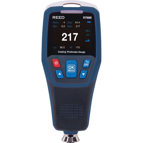 Reed Instruments R7800 Jauge d'&eacute;paisseur de rev&ecirc;tement