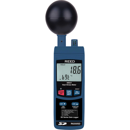 Reed Instruments R6250SD Data Logging Heat Stress Meter
