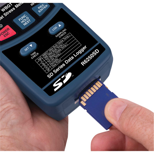 Reed Instruments R6250SD Data Logging Heat Stress Meter