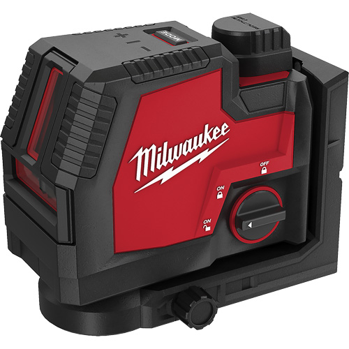 Milwaukee 3521-21 21 Redlithium USB Rechargeable Green Cross Line Laser