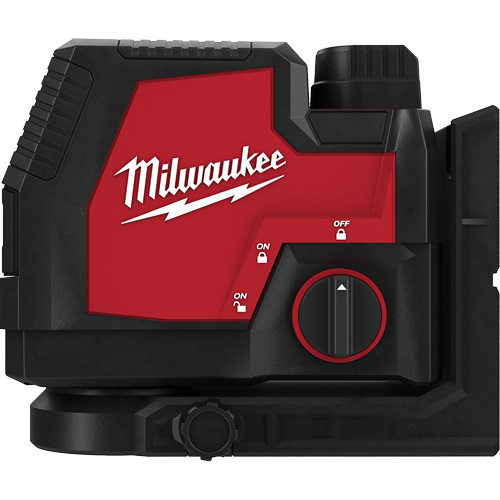 Milwaukee 3521-21 21 Redlithium USB Rechargeable Green Cross Line Laser