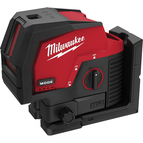 Milwaukee 3622-20 M12  Green Cross Line and Plumb Points Cordless Laser (Tool Only)