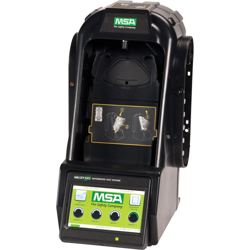 MSA 10128625 Syst&egrave;me de test automatis&eacute; Galaxy GX2, Compatible avec D&eacute;tecteur multigaz Altair 5/5X