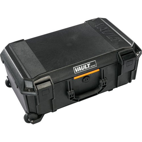 Pelican VCV525-0040-BLK Vault Rolling Case with Padded Dividers, Hard Case