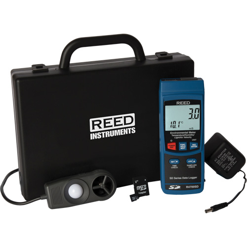Reed Instruments R4700SD-KIT N&eacute;cessaire de compteur environnemental