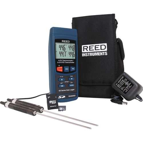 Reed Instruments R2450SD-KIT5 Data Logging RTD Thermometer Kit