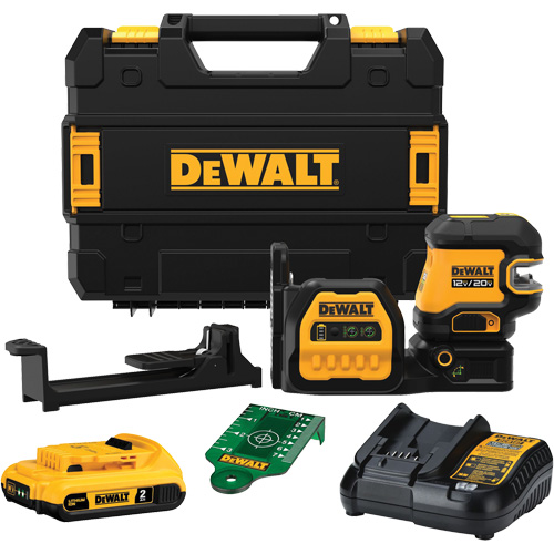 DEWALT DCLE34520G Ensemble de laser vert &agrave; 5 points 20 V MAX*