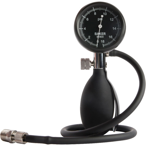 Baker B1800 Squeeze Bulb Pressure Calibrator