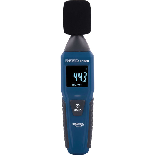 Reed Instruments R1620 Bluetooth Smart Series Sound Level Meter, 30 - 130 dB Measuring Range