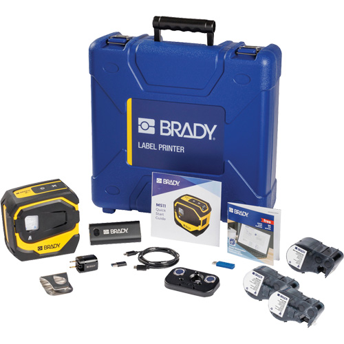 Brady M511-KIT M511 Label Printer Kit, 1.5" Tape