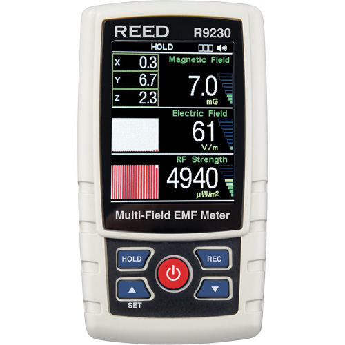 Reed Instruments R9230 Compteur &eacute;lectromagn&eacute;tique &agrave; champs multiples R9230
