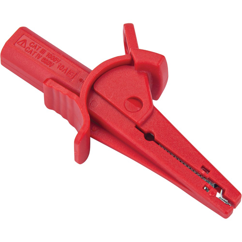 Reed Instruments R5002-CLIPR Red Alligator Clip for R5002 High Voltage Insulation Tester