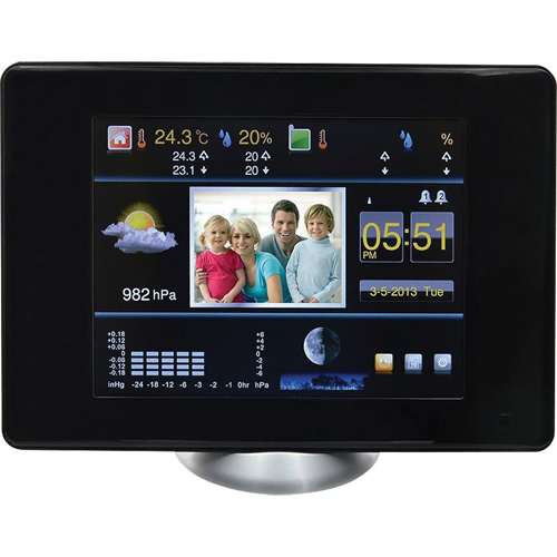 BIOS 377BC Digital Photo Frame Weather Station