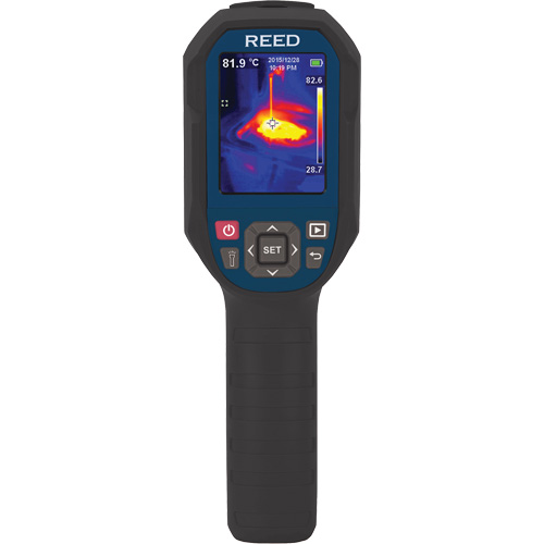 Reed Instruments R2165 Thermal Imaging Camera, 160 x 120 pixels, -10° - 400°C (14° - 752°F), 50 mK
