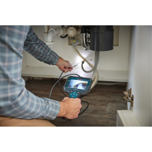 Bosch GIC4-23C Cam&eacute;ra d'inspection portable professionnelle 12 V Max, 4" Affichage