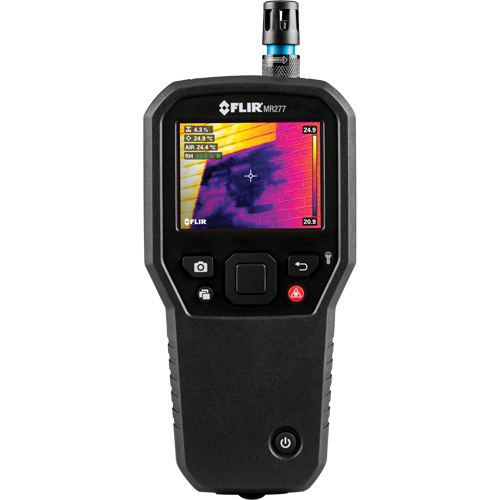 FLIR MR277 Syst&egrave;me d'inspection de b&acirc;timents avec hygrom&egrave;tre et cam&eacute;ra infrarouge MSX MR277, 10% - 90% RH, -22°- 122° F ( -30° - 50° C )
