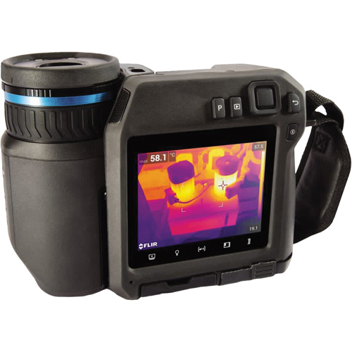FLIR 79308-0101 Professional Thermal Imaging Camera with DFOV 14+24° Lenses, 640 x 480 pixels, -15° - 50°C (5° - 122°F)
