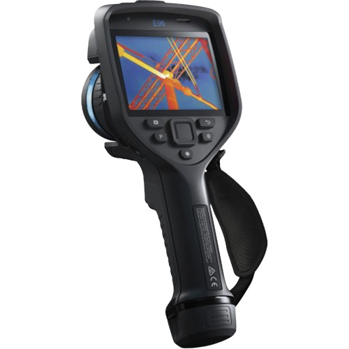 FLIR 90202-0101 Cam&eacute;ra thermique avanc&eacute;e E96 avec objectif de 24°, 640 x 480 pixels, 0° - 650°C (33° - 1202°F)/-20° - 120°C (-4° - 248°F)/300° - 1500°C (572° - 2732°F), <30 mK