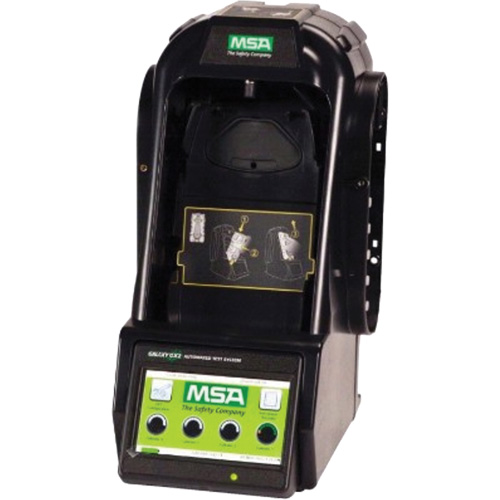 MSA 10128628 Syst&egrave;me de test automatis&eacute; Galaxy GX2 avec non charge, Compatible avec D&eacute;tecteur multigaz Altair 5/