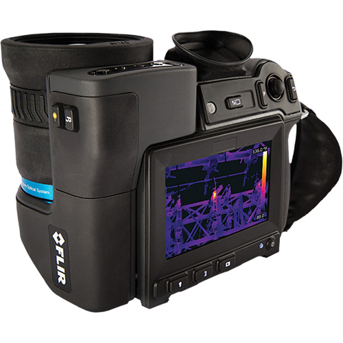 FLIR 72501-0101 Cam&eacute;ra thermique T1020 HD avec Viewfinder & objectif 12°, 800 x 480 pixels, -40° - 2000°C (-40° - 3632°F), 20 mK