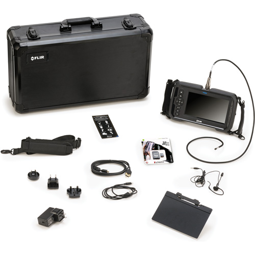 FLIR VS80-KIT-1 General Purpose Videoscope Kit with 5.5 mm × 1 m Long Camera Probe, 7" Display, 1024 x 600 pixels