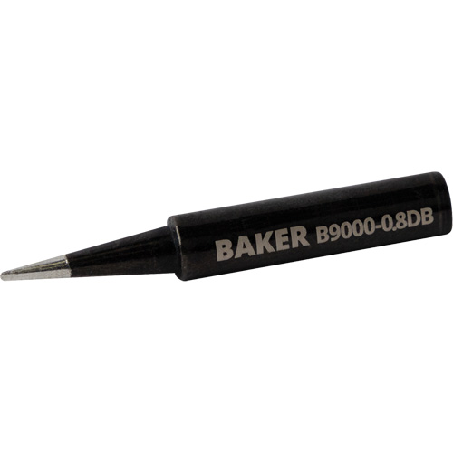 Baker B9000-0.8DB Pointe de fer &agrave; souder 0,8 mm, Tournevis