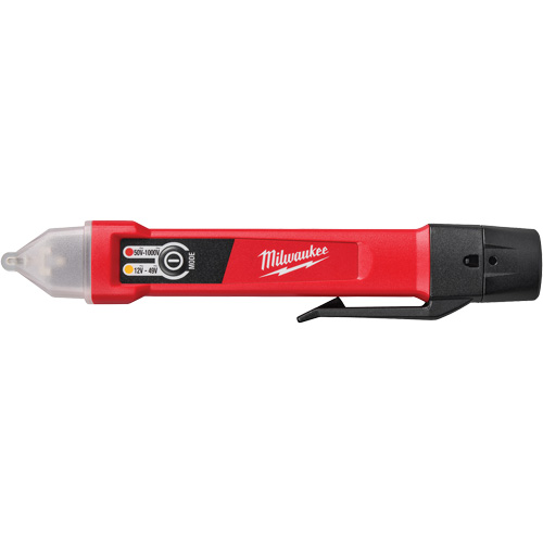 Milwaukee 3208-20 D&eacute;tecteur de tension sans contact &agrave; double plage, 12 V - 49 V/50 V - 1000 V, Alerte Affichage & son