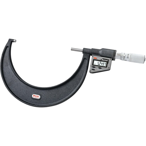 Starrett 3732.1XFL-6 3732 Electronic Micrometer without Output, 5" - 6" (127 mm - 152 mm) Range, 0.0001" (0.001 mm) Resolution