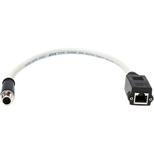 FLIR T911869ACC Ethernet Cable M12 to RJ45F