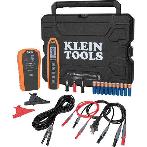 Klein Tools ET450 Advanced Electrical Circuit Breaker Finder & Wire Tracer Kit & Case