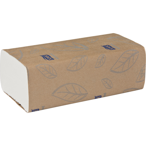 Tork 14100071 Essuie-mains pli&eacute;s, 2 pli, 9,5" lo x 9,1" la,  /pqt