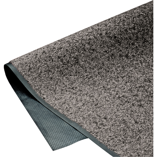 M+A Matting 1003410640 ColorStar Matting, Wiper, 4' x 10' x 3/8", Grey