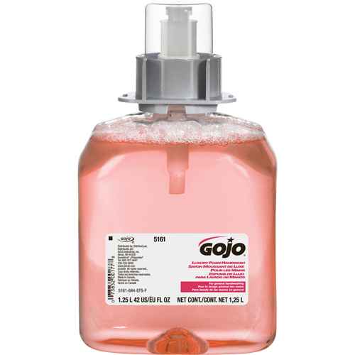 Gojo 5161-04 Savon &agrave; mains FMX-12, Mousse, 1250 ml, Parfum&eacute;