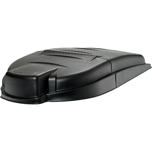 Rubbermaid FG9W7200BLA Couvercle Mega Brute, Couvercle plat, Plastique, Convient aux contenants 49-1/2" x 30"