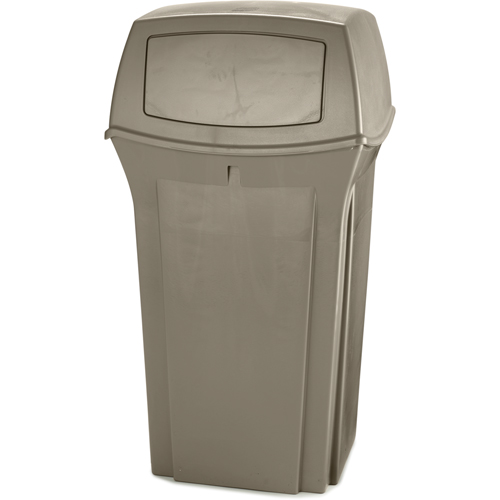 Rubbermaid FG843088BEIG Contenants Ranger, Poly&eacute;thyl&egrave;ne, 35 gal. US