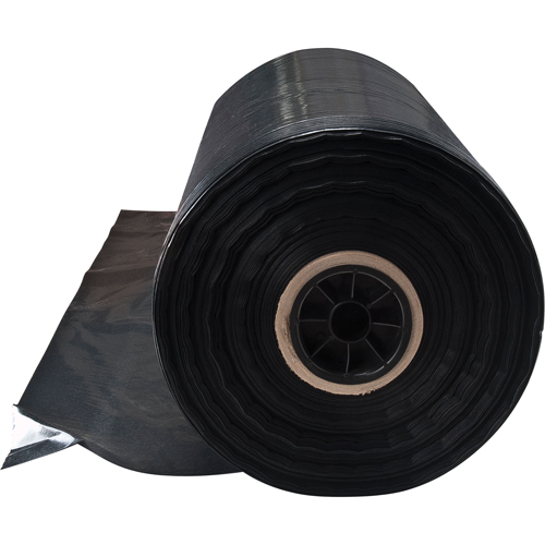 Alpha Poly B3549A3PTO Garbage Bags, 3X Strong, 35" W x 49" L, 3 mils, Black