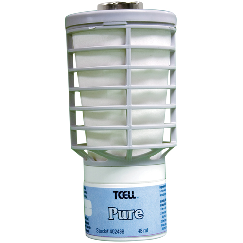 Rubbermaid FG402498 Syst&egrave;mes de contr&ocirc;le continu des odeurs T-Cell - Recharge, Pur, Cartouche