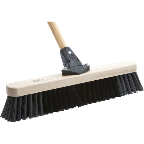 industrial push broom sweeper