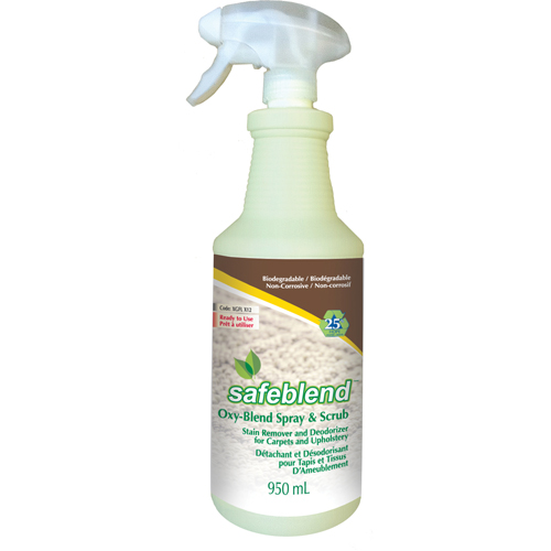 Safeblend XGFLX0D D&eacute;tachant & d&eacute;sodorisant pour les tapis et meubles rembourr&eacute;s, 950 ml, Bouteille &agrave; g&acirc;chette