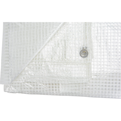 KLETON NN419 Clear Tarp, 20' x 16' x 8 mils