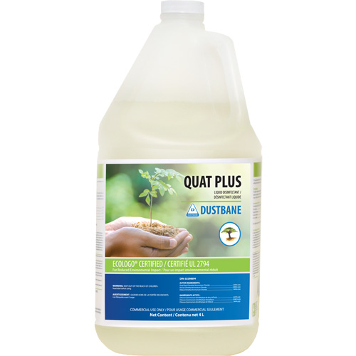 Dustbane 50232 Quat Plus - Disinfectants & Cleaners, 4 L, Jug